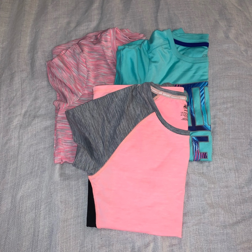 Bundle of 3 athletic tops